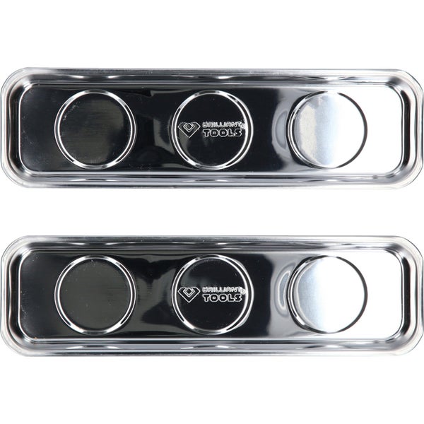 Zwei magnetische Werkzeugablagen von Brilliant Tools