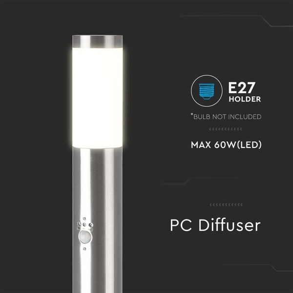 Außenleuchte mit E27 Fassung, maximale Leistung 60 Watt LED, mit PC Diffusor, Leuchtmittel nicht enthalten