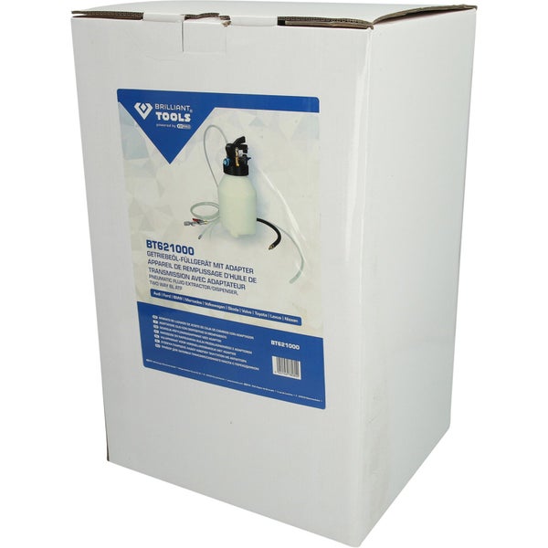 Brilliant Tools Getriebeöl Füllgerät mit Adapter im Karton