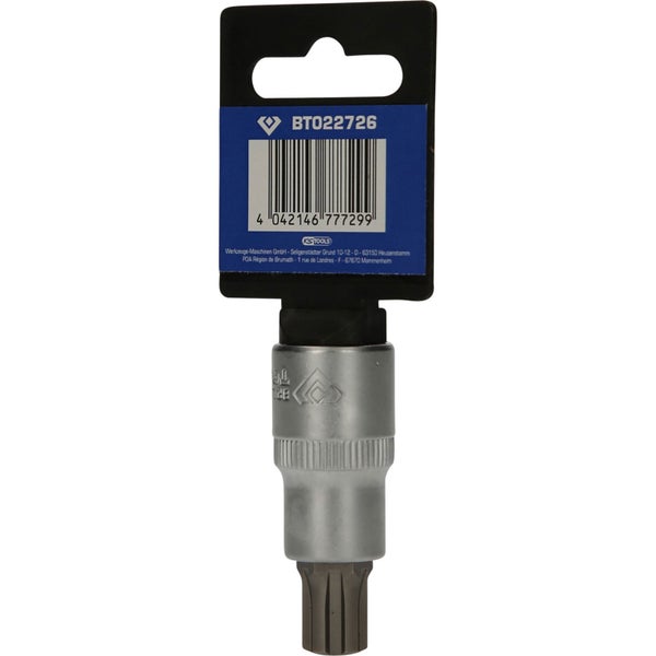 BRILLIANT TOOLS 1/2 RIBE-Bit-Stecknuss 55 mm lang M12 - BT022726