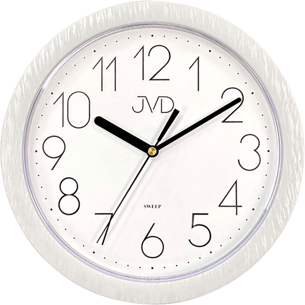 JVD Wanduhr H612.21 | Wanduhren modern | Geräuschlose Uhren