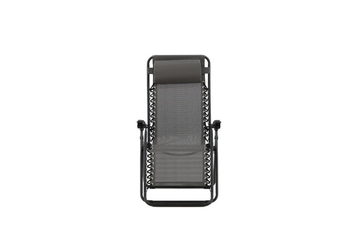 Melker Sonnenliege grau. 66 X 165 X 111 cm
