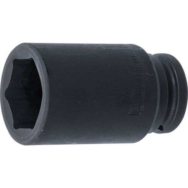 BGS Kraft-Steckschlüssel-Einsatz Sechskant tief Antrieb Innenvierkant 20 mm (3/4) SW 36 mm - 5736