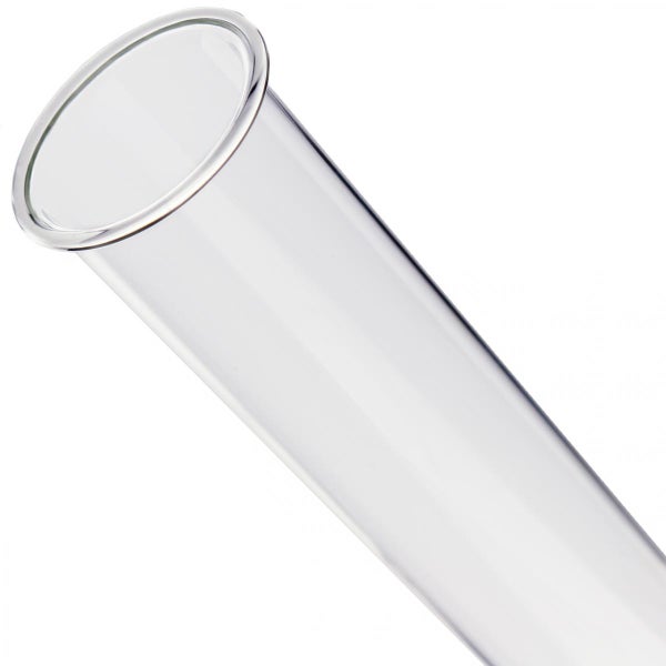 Reagenzglas aus Glas mit gebördeltem Rand