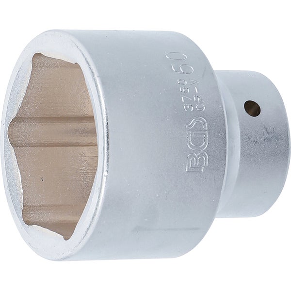 BGS Steckschlüssel-Einsatz Sechskant Antrieb Innenvierkant 25 mm (1) SW 60 mm - 3760