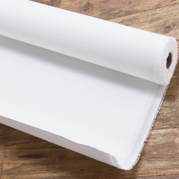 Leinwandrolle BK Premium 10x1,6 m, malfertig grundiert mit Gesso  weiß