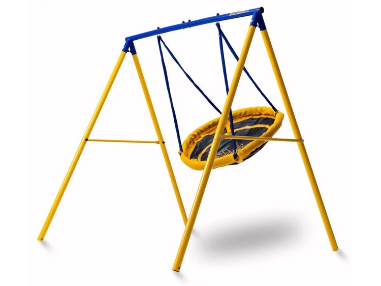 Schaukelgestell mit Nestschaukel für den Garten