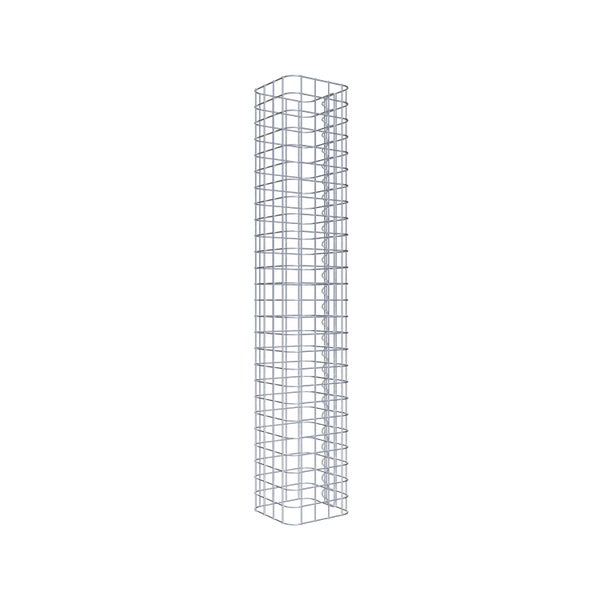 Gabionensäule 22 x 22 cm MW 5 x 5 cm eckig - Höhe: 1,30 m