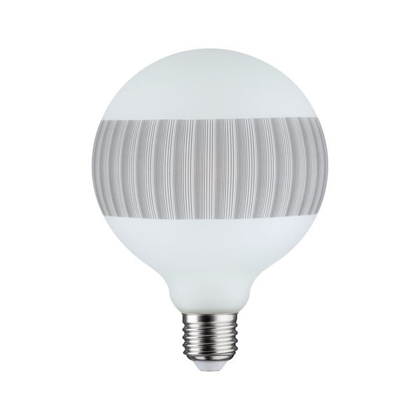 Modern Classic Edition Standard 230V LED Globe Ringspiegel E27 340lm 4,5W 2600K dimmbar Ringspiegel schwarz