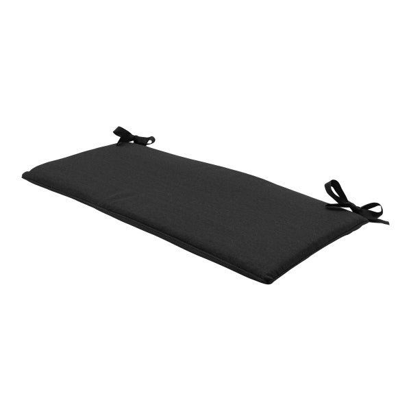 Bankauflage, schwarzes Canvas Eco+ – ca. 170x48 cm