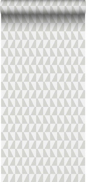 Borastapeter Tapete grafisches Motiv Grau - 53 cm x 10.05 m - 660707