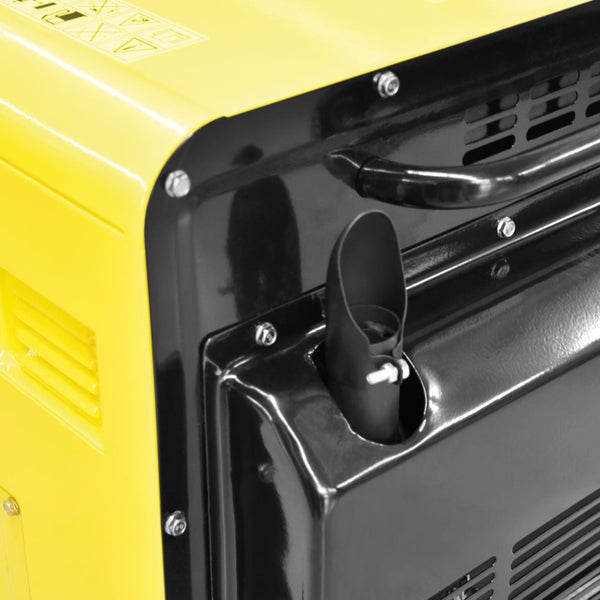BAMATO BGE-5000D Dieselmotor Stromerzeuger für Camping und Baustelle