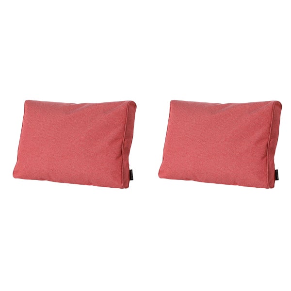 Lounge Profi-Line Manchester rot - ca. 43x73 cm - 2er-Set