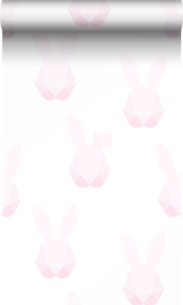 Tapetenrolle mit Hasenmuster