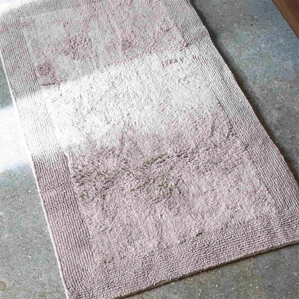 1 St. Badmatte BAHAMAS DESIGN Hellgrau 60 x 90 cm