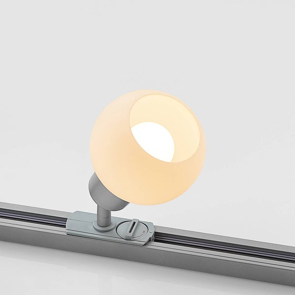 Lindby Stromschienenleuchte Linaro (Modern) in Alu aus Metall (4 flammig, E14) - 1-Phasen Stromschiene Stromschienenstrahler Wohnzimmerleuchte