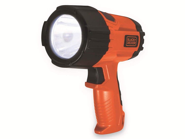 Black und Decker SLV5 LED Kompakt Taschenlampe, 325 Lumen, Lampe Wasserdicht