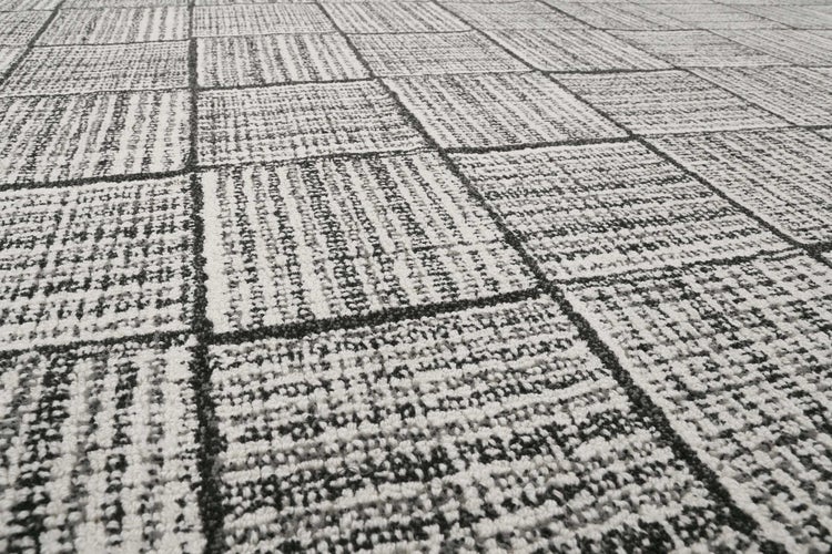 Teppich Hellgrau aus Naturfasern Lasse WECONhome 200x300 cm