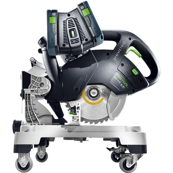 Festool Kapp- und Gehrungssäge mit Untergestell auf Rädern