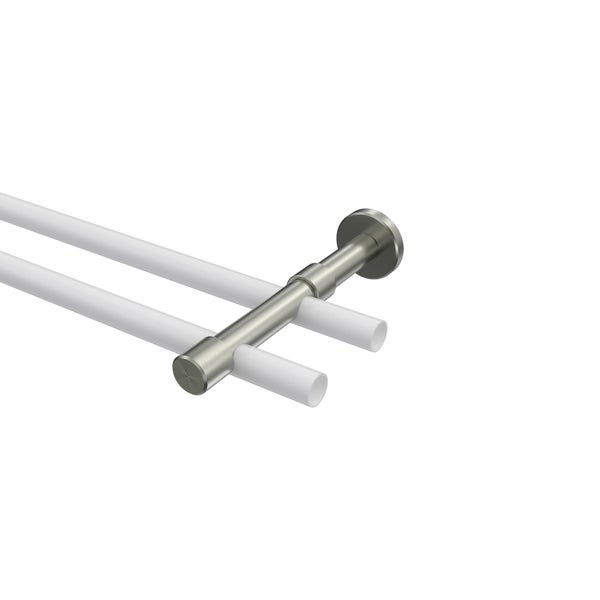 Doppelhandtuchhalter aus Metall und Kunststoff