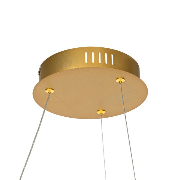 Deckenbefestigung einer Hängeleuchte