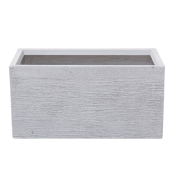 Blumenkübel MYRA Keramik 60 cm Weiß