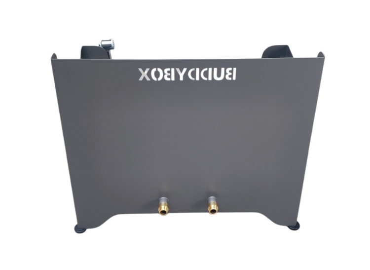 Mobile Hundedusche Buddybox-S-grau