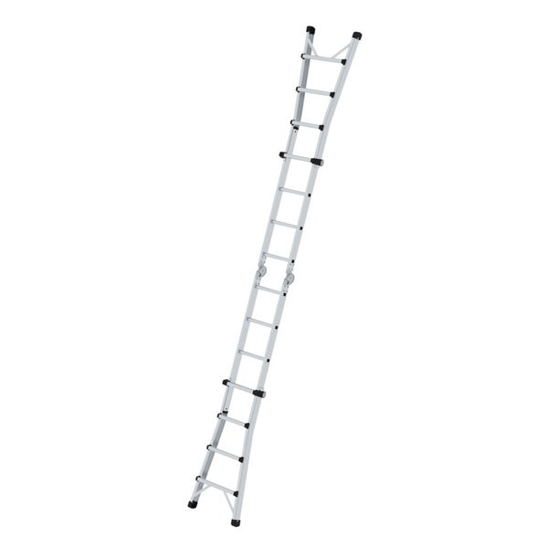 MUNK Gelenk-Teleskopleiter 4x4 Sprossen