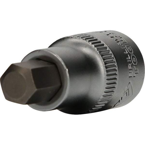 BRILLIANT TOOLS 1/2 Innensechskant Bit-Stecknuss 55 mm lang 10 mm - BT022864