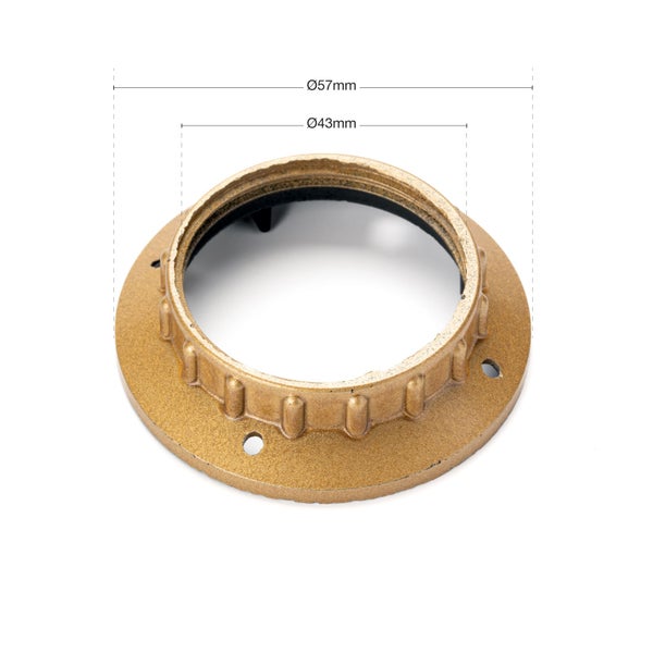 Orion Lightstyle Schraubring E27 Kunststoff Gold