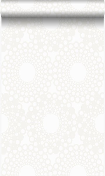 Origin Wallcoverings Tapete grafische Form Weiß - 53 cm x 10.05 m - 345933