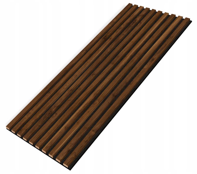 Akustikpaneel CLAMARO Nussbaum Bakersfield MDF 2750 x 460 x 18 mm