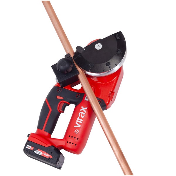 Virax Rohrbiegegerät mit einem Kupferrohr