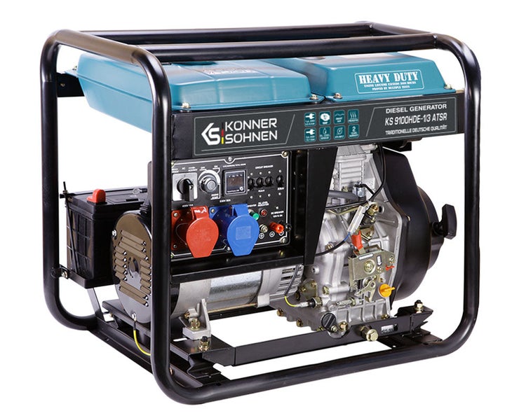 Diesel-Generator KS 9100HDE-1/3 ATSR (EURO V)