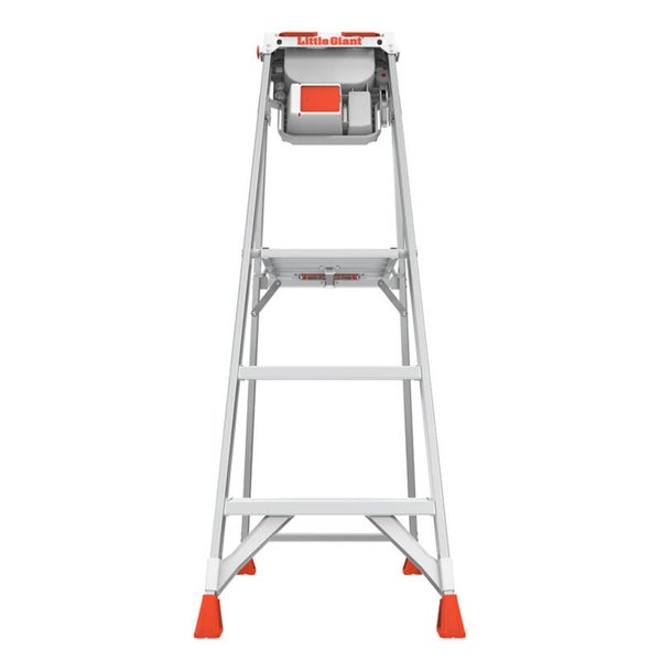 Little Giant Aluminium-Stufenleiter mit Plattform und Werkzeugablage