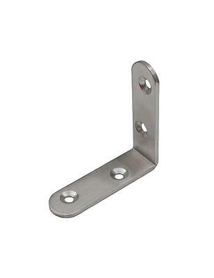 Winkelverbinder aus Metall mit vier Schraublöchern zur stabilen Holzverbindung.
