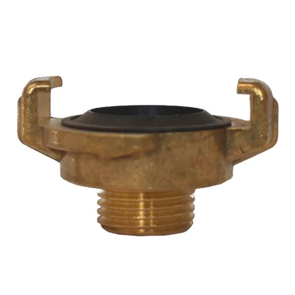 Messing Klauenkupplung mit 40mm Knaggenabstand passend zu Geka, 1/2 inch, Threaded piece with AG