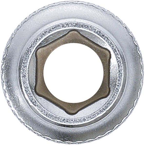 BGS Steckschlüssel-Einsatz Sechskant Antrieb Innenvierkant 12,5 mm (1/2) SW 11 mm - 2911