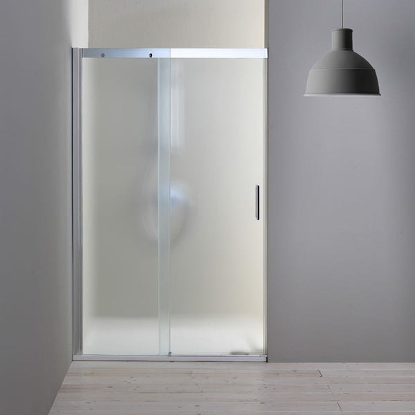 Duschnische feststehend links 150 cm Glas matt | Dream