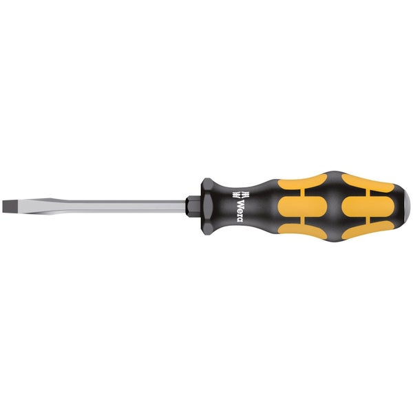 Schlitz-Schraubendreher mit ergonomischem Griff von Wera
