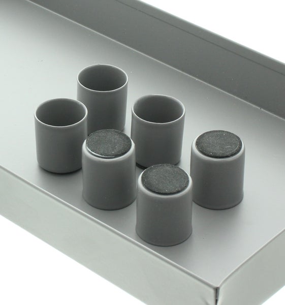 FRANK FLECHTWAREN | Stabkerzenhalter Magnet, METALL, 30 x 15 x 3 cm