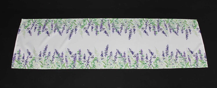 FRANK FLECHTWAREN | Tischläufer Lavendel, POLYESTER, 40 x 140 cm