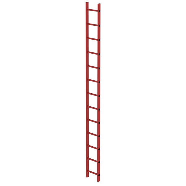 MUNK Schachtleiter aus GFK 300mm breit 13 Sprossen 3,64m lang