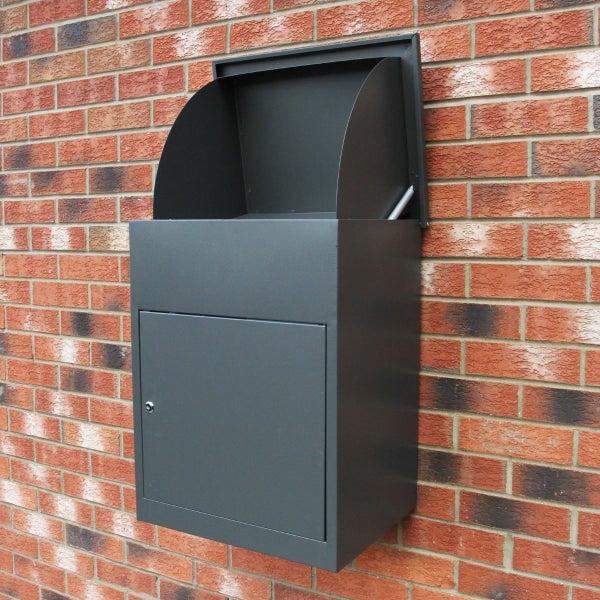 Paketkasten Grau