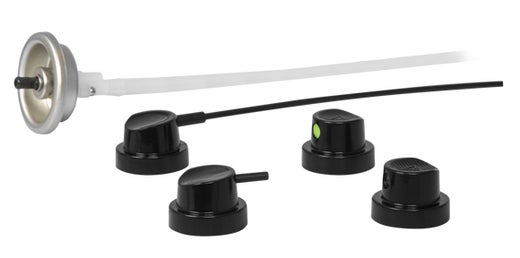 WEICON Sprüh-Set für WSD 400|4-teiliges Sprühkopfset mit Ventil|1 Stück
