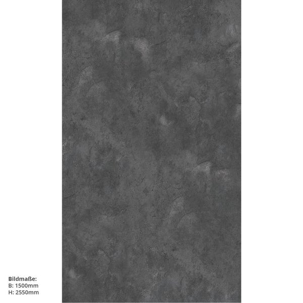 Schiefer, 150x255cm, fugenlose Wandpaneele aus Alu-Verbund 3mm, Duschrückwand