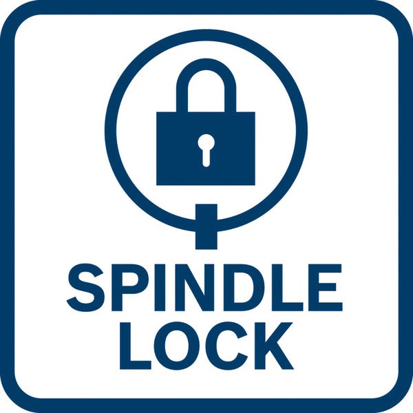 Spindelarretierung Symbol