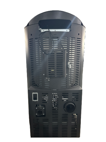 SCHENGER Pelletofen HP051-R Schwarz A+ 8,8kW Vollautomatisch+WIFI+Eco Modus
