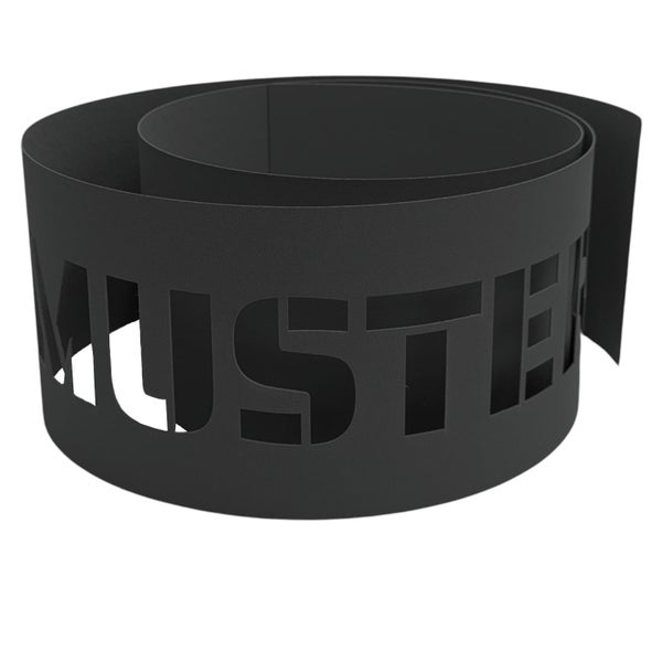 Mustang Schriftzug Rolle zur Kennzeichnung