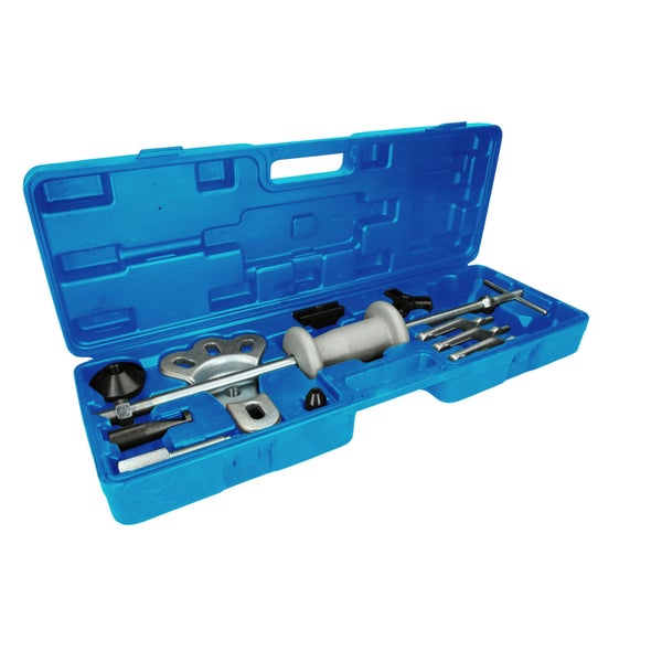 BRILLIANT TOOLS Radnaben-Abzieher mit Gleithammer geschmiedet 14tlg. - BT671300